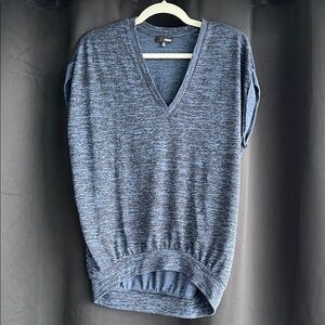 WilfredFree Blue V-Neck Tunic Top